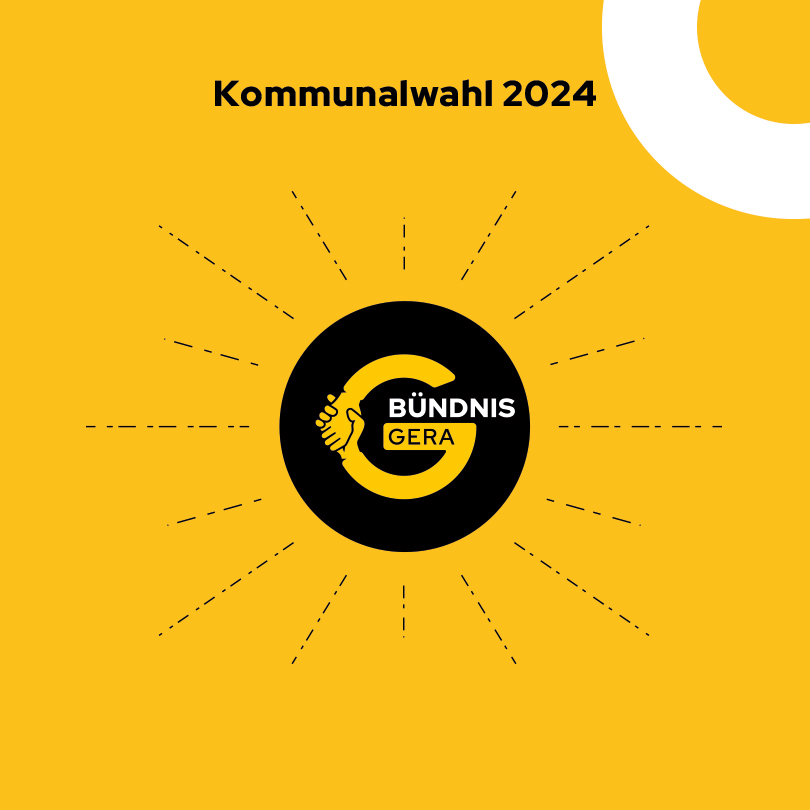 Bündnis Gera tritt zur Kommunalwahl 2024 in Gera an 